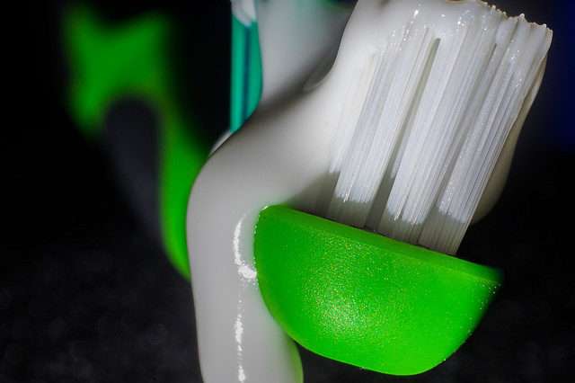 Overflow Toothpaste from the Tooth brush