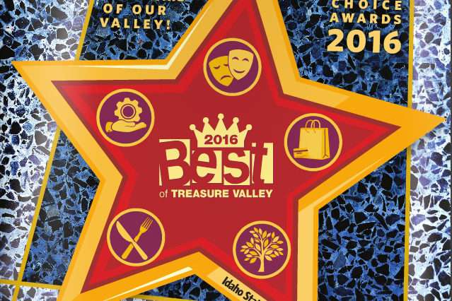 2016 Best of Treasure Valley Award Banner