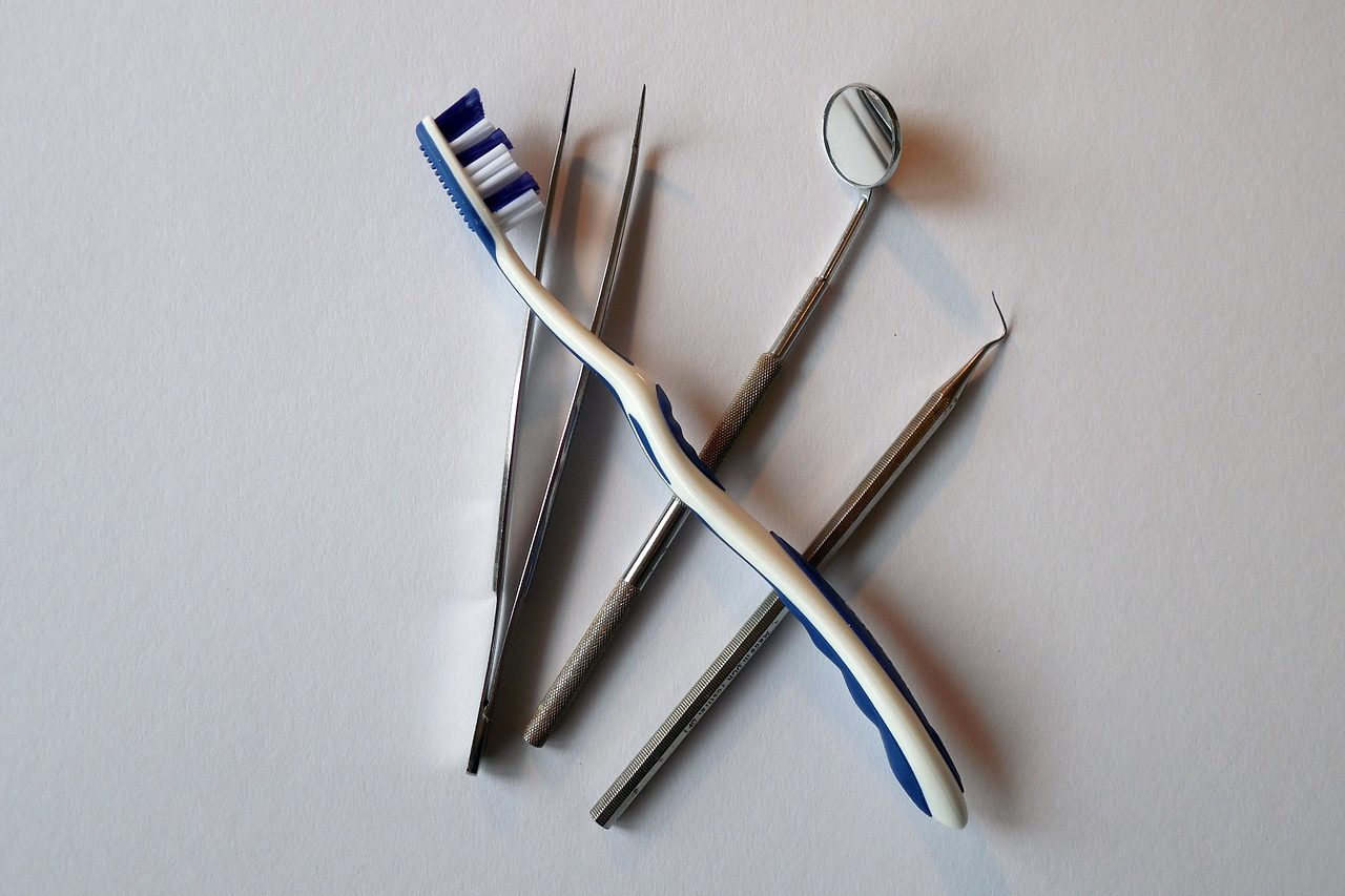 Dental Tools and Tooth Brush